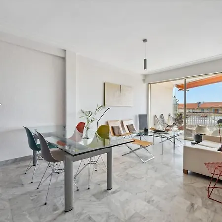 Spacieux 2p Design, Proche Gare, Tennis Et Plages Μεντόν