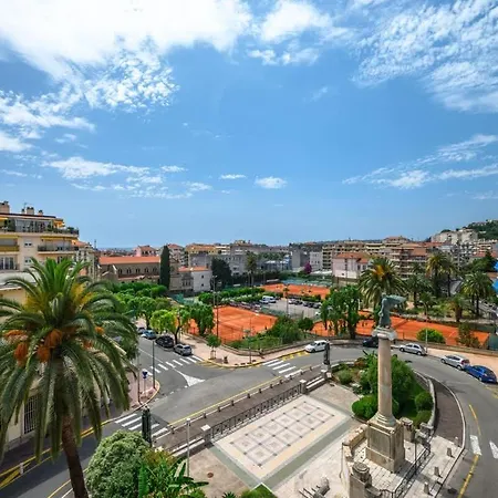 Spacieux 2p Design, Proche Gare, Tennis Et Plages Μεντόν