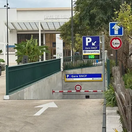 Διαμέρισμα Spacieux 2p Design, Proche Gare, Tennis Et Plages Μεντόν