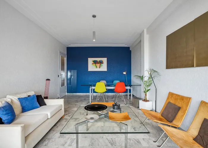 Spacieux 2p Design, Proche Gare, Tennis Et Plages Apartamento